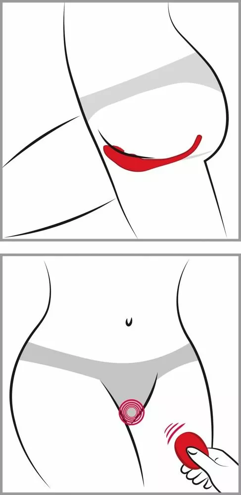 Sweet Smile Panty Vibrator Slim RC 11 Sweet Smile Panty Vibrator Slim RC - Afbeelding 9