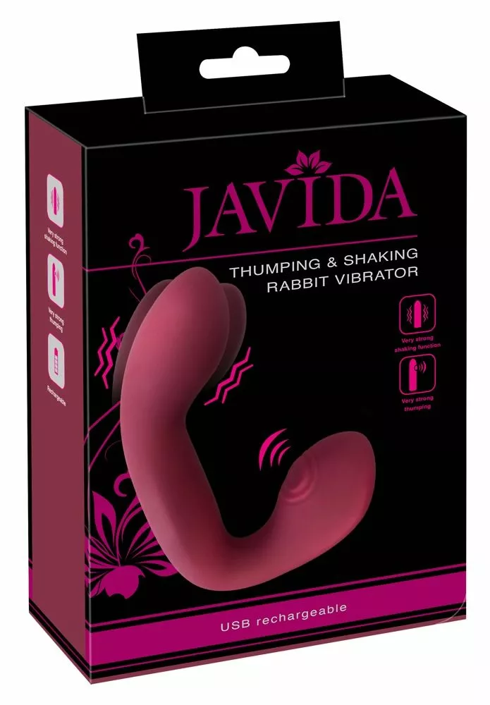 Javida Rabbit Vibrator Thumping & Shaking 11 Javida Rabbit Vibrator Thumping & Shaking - Afbeelding 9