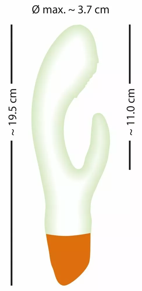 You2Toys Rabbit Vibrator Glow In The Dark 4 You2Toys Rabbit Vibrator Glow In The Dark - Afbeelding 2