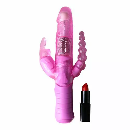 You2Toys Drie Dubbele Rabbit Vibrator 6 You2Toys Drie Dubbele Rabbit Vibrator - Afbeelding 4