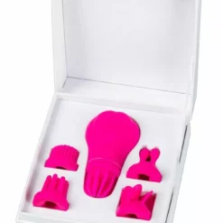 Adrien Lastic Oplaadbare Clitoris Stimulator Met 5 Opzetsukken -Clitoris Vibrators Verkoop 05897800000 clitoris stimulator met 5 opzetstukken 9