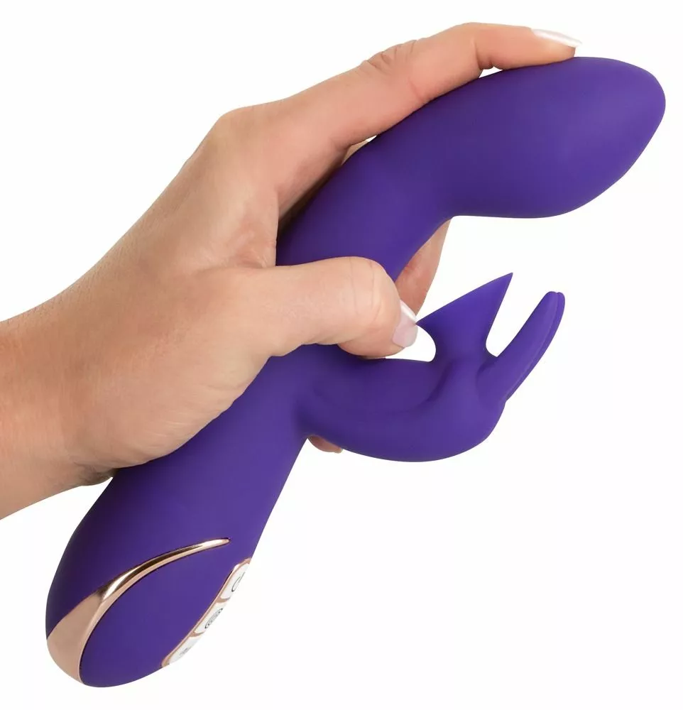 Vibe Couture Zuigende Rabbit Vibrator Euphoria - Paars 7 Vibe Couture Zuigende Rabbit Vibrator Euphoria - Paars - Afbeelding 5