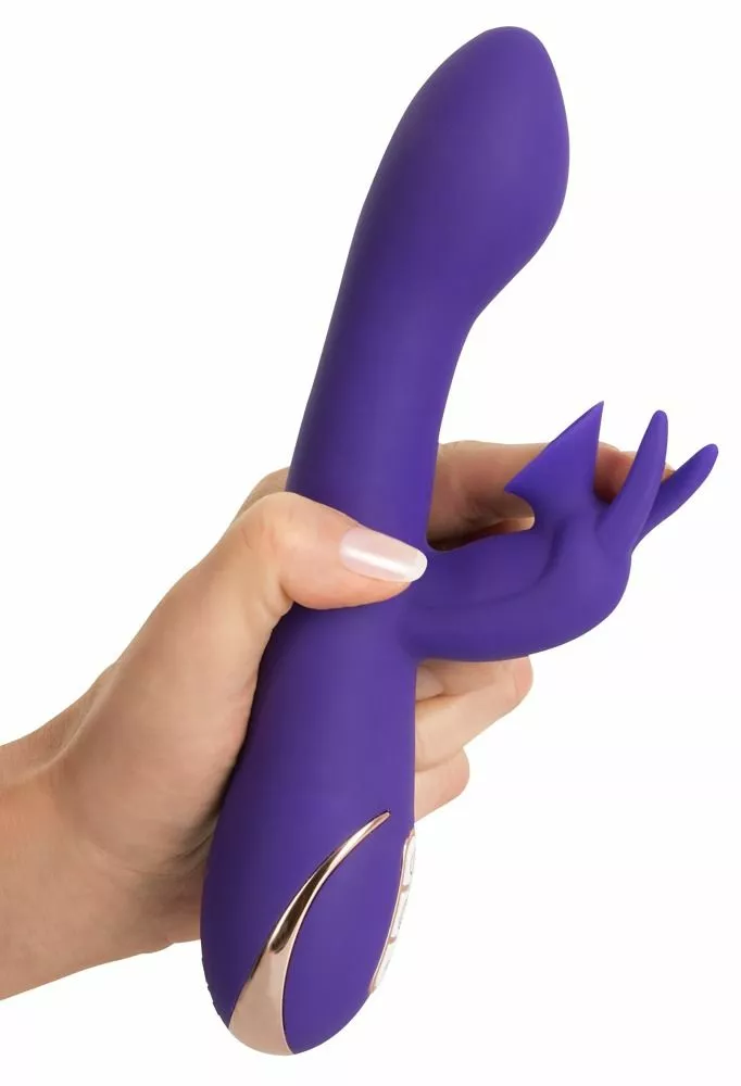Vibe Couture Zuigende Rabbit Vibrator Euphoria - Paars 4 Vibe Couture Zuigende Rabbit Vibrator Euphoria - Paars - Afbeelding 2