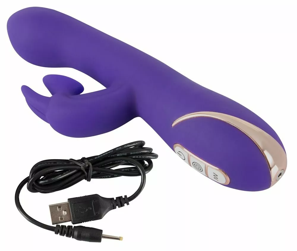 Vibe Couture Zuigende Rabbit Vibrator Euphoria - Paars 5 Vibe Couture Zuigende Rabbit Vibrator Euphoria - Paars - Afbeelding 3