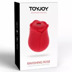 ToyJoy Clitoris Stimulator Ravishing Rose -Clitoris Vibrators Verkoop 10376 red 02