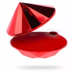 ToyJoy Clitoris Vibrator Ruby Red Diamond