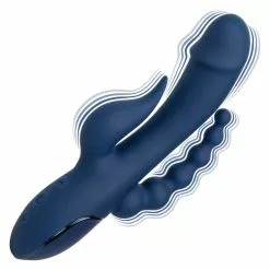 California Exotic Vibrator Triple Orgasme Blauw -Clitoris Vibrators Verkoop 12280 blue 03