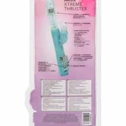 California Exotic Stotende Rabbit Vibrator Met Roterende Parels - Turquoise 9 California Exotic Stotende Rabbit Vibrator Met Roterende Parels - Turquoise -Clitoris Vibrators Verkoop 12476 green 03