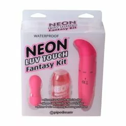 Pipedream Neon Luv Touch Fantasy Vibrator Kit