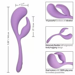 California Exotic Rabbit Vibrator Elle - Paars -Clitoris Vibrators Verkoop 14682 purple 10