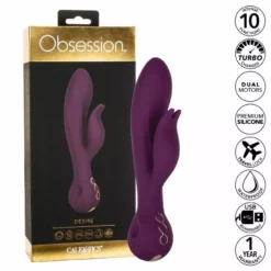 California Exotic Rabbit Vibrator Obsession Desire - Paars -Clitoris Vibrators Verkoop 14837 purple 05