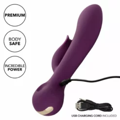 California Exotic Rabbit Vibrator Obsession Desire - Paars -Clitoris Vibrators Verkoop 14837 purple 06