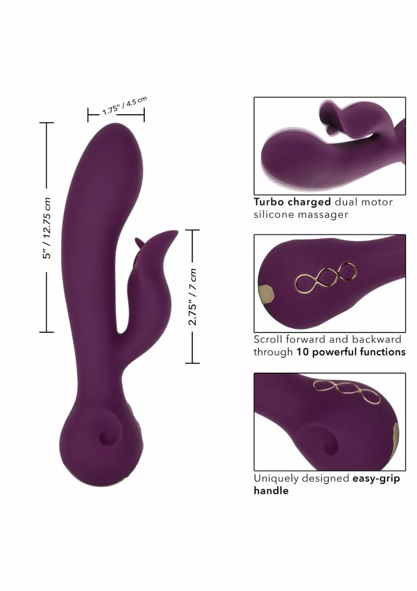 California Exotic Rabbit Vibrator Obsession Fantasy 5 California Exotic Rabbit Vibrator Obsession Fantasy - Afbeelding 3