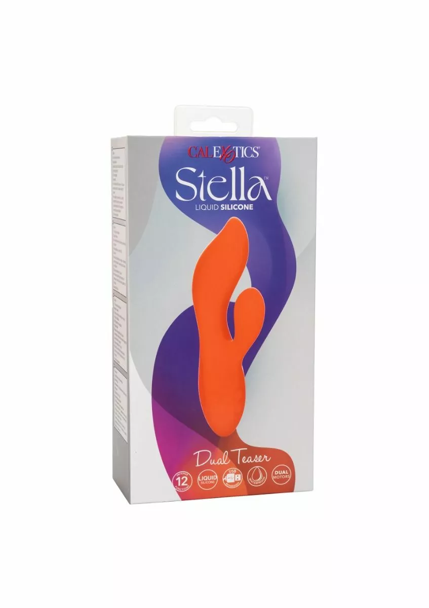 California Exotic Rabbit Vibrator Stella Dual Teaser 4 California Exotic Rabbit Vibrator Stella Dual Teaser - Afbeelding 2
