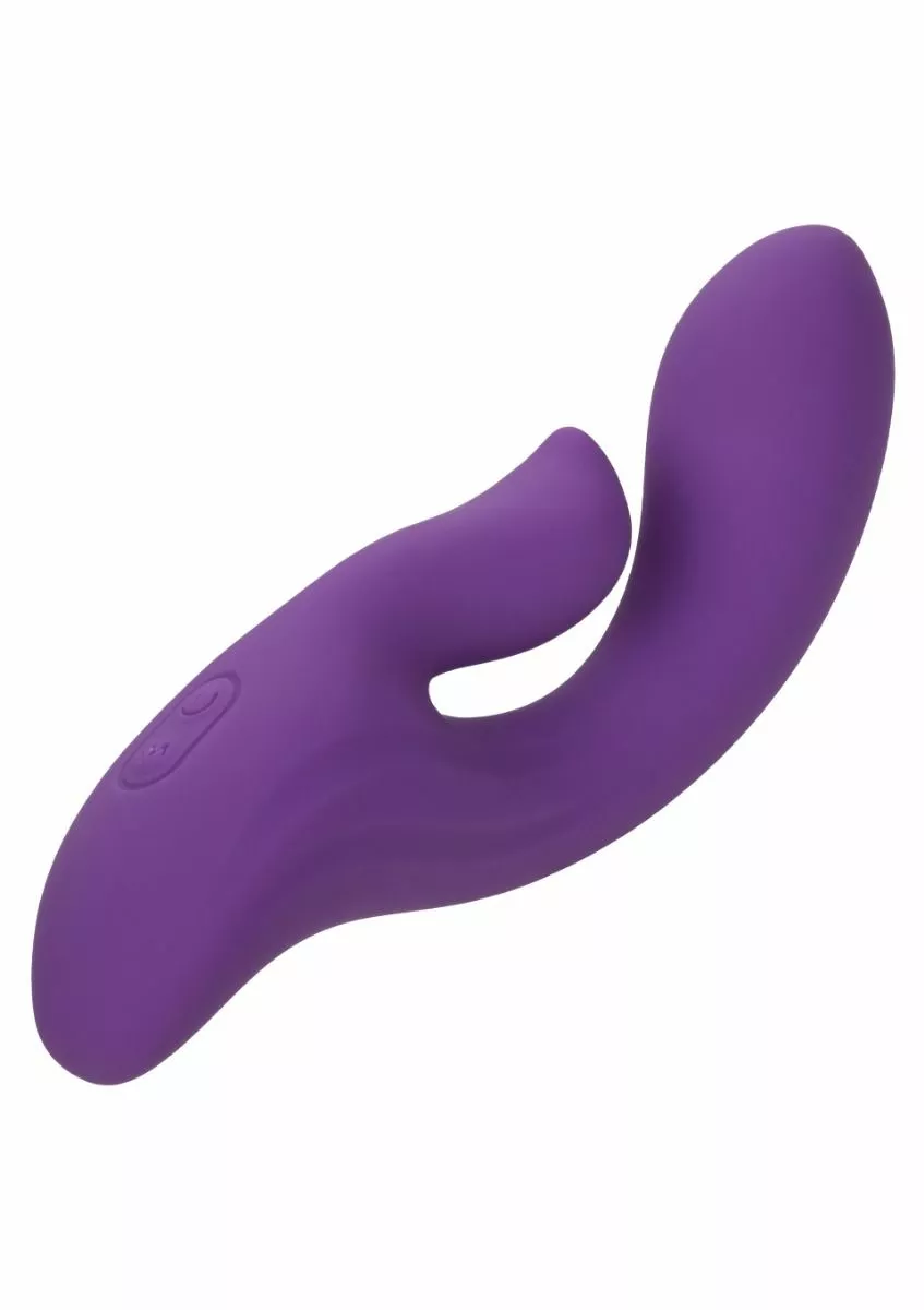 California Exotic Rabbit Vibrator Stella Dual Pleaser - Paars 11 California Exotic Rabbit Vibrator Stella Dual Pleaser - Paars - Afbeelding 9