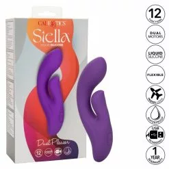 California Exotic Rabbit Vibrator Stella Dual Pleaser - Paars 14 California Exotic Rabbit Vibrator Stella Dual Pleaser - Paars -Clitoris Vibrators Verkoop 14943 purple 04