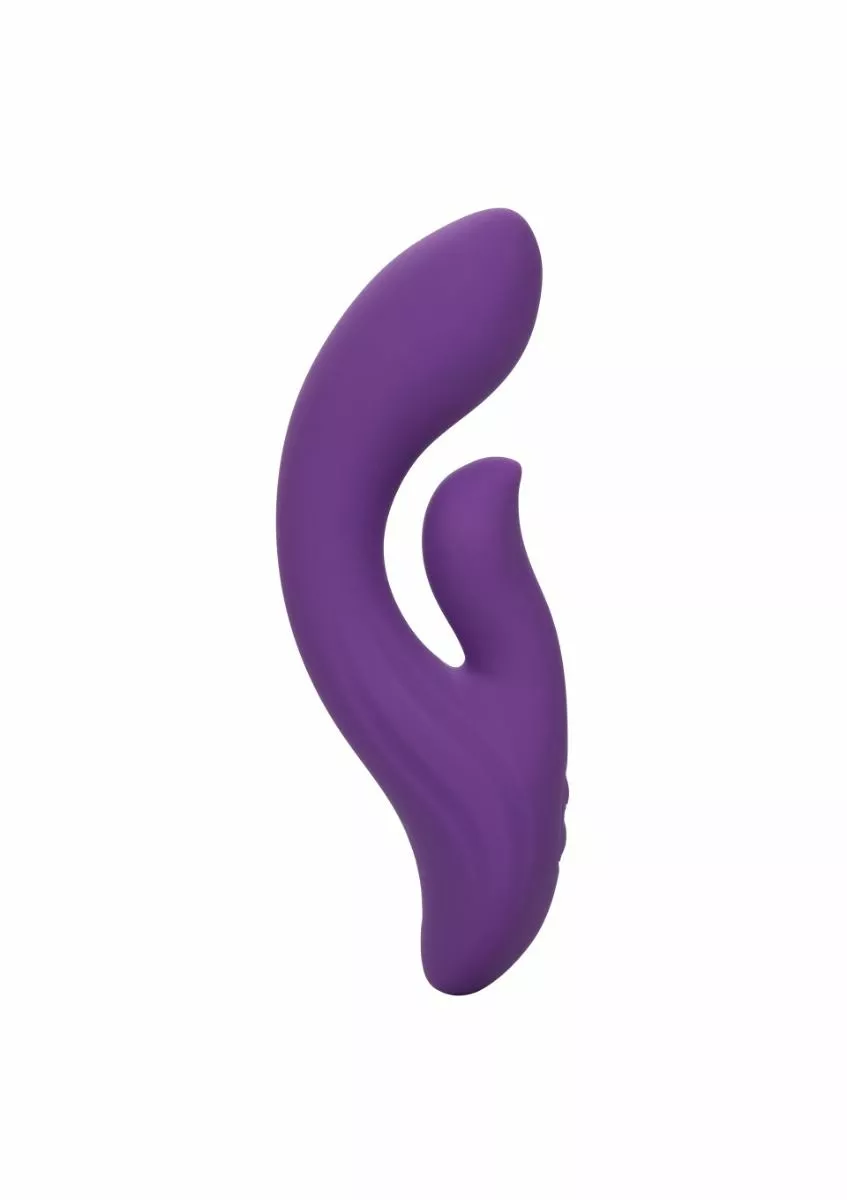 California Exotic Rabbit Vibrator Stella Dual Pleaser - Paars 10 California Exotic Rabbit Vibrator Stella Dual Pleaser - Paars - Afbeelding 8