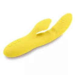 Nu Sensuelle Rabbit Vibrator Nubii Kiah - Geel -Clitoris Vibrators Verkoop 17531 yellow 03
