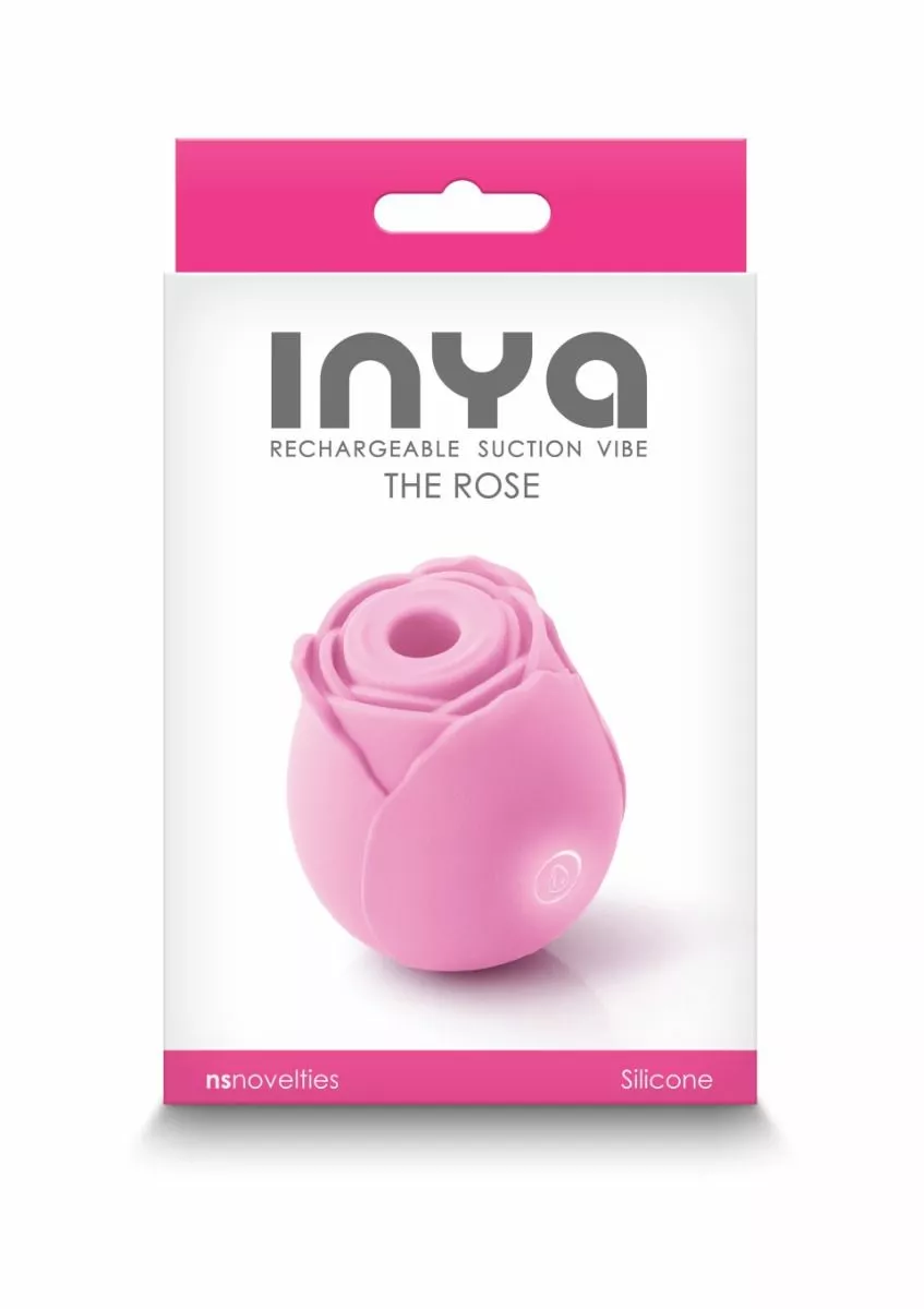 NS Novelties Luchtdruk Stimulator INYA The Rose - Roze 4 NS Novelties Luchtdruk Stimulator INYA The Rose - Roze - Afbeelding 2