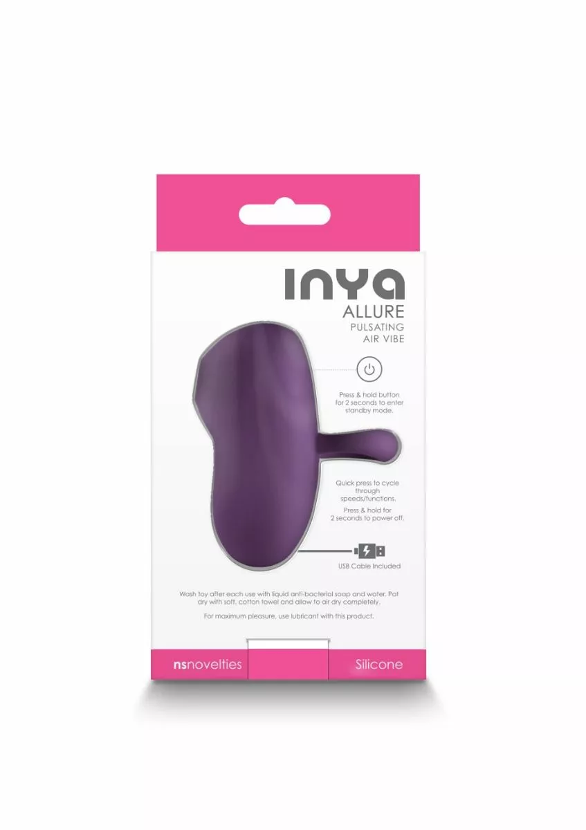 NS Novelties Clitoris Stimulator INYA Allure Paars 5 NS Novelties Clitoris Stimulator INYA Allure Paars - Afbeelding 3