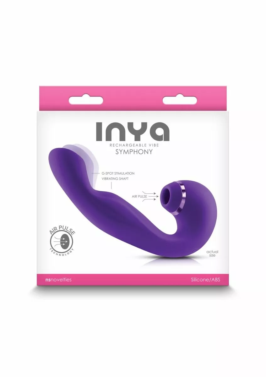NS Novelties G-Spot Vibrator INYA Symphony Paars 4 NS Novelties G-Spot Vibrator INYA Symphony Paars - Afbeelding 2