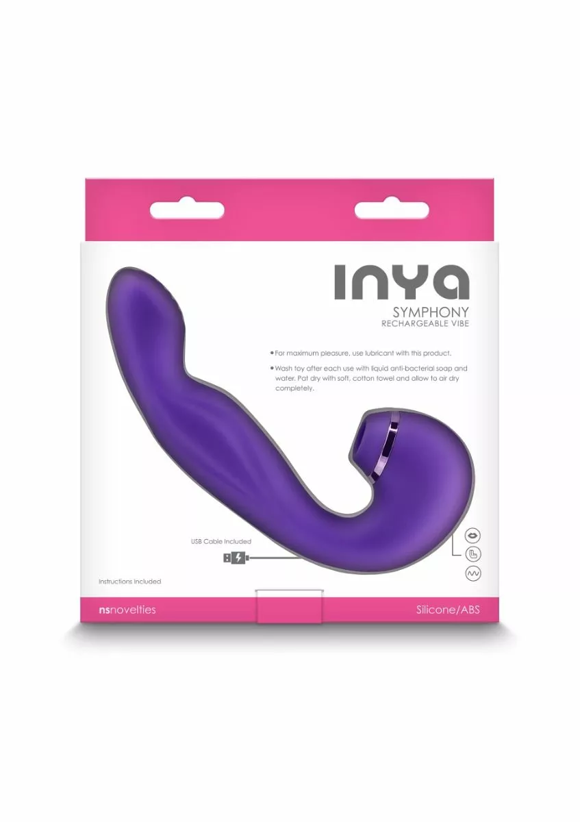 NS Novelties G-Spot Vibrator INYA Symphony Paars 5 NS Novelties G-Spot Vibrator INYA Symphony Paars - Afbeelding 3