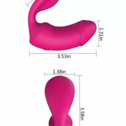 Dreamtoys Dubbele Vibrator In Penis Vorm - Roze -Clitoris Vibrators Verkoop 21778 19