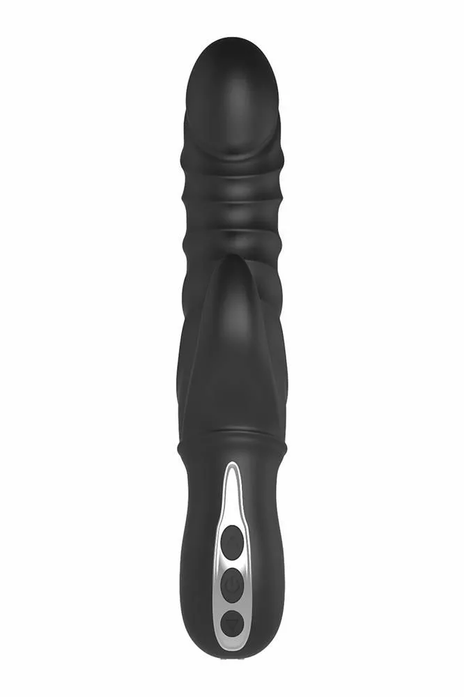 Dreamtoys Geribbelde Vibrator Midnight Magic Triton 5 Dreamtoys Geribbelde Vibrator Midnight Magic Triton - Afbeelding 3