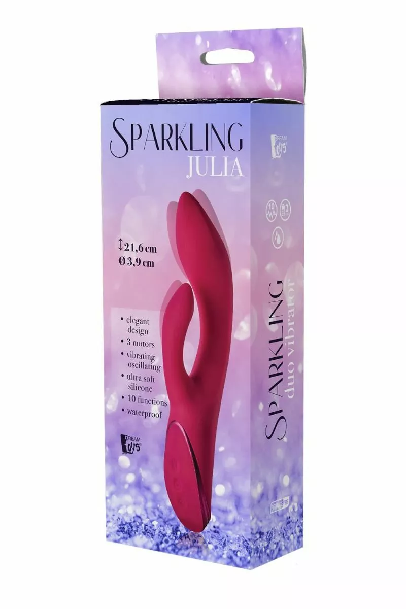 Dreamtoys - Sparkling Duo Vibrator Sparkling Julia 5 Dreamtoys - Sparkling Duo Vibrator Sparkling Julia - Afbeelding 3
