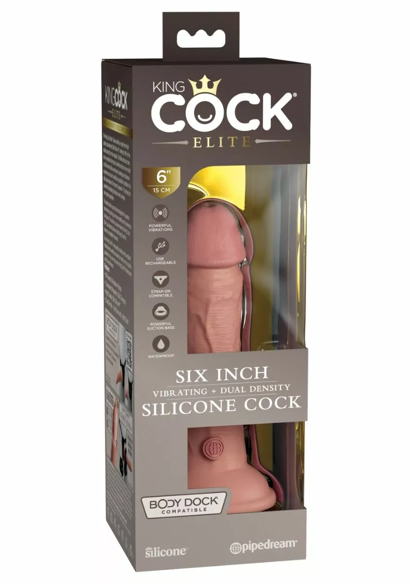 King Cock Realistische Vibrator 18 Cm 2Density 4 King Cock Realistische Vibrator 18 Cm 2Density - Afbeelding 2