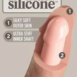 King Cock Realistische Vibrator 2Density 25 Cm 17 King Cock Realistische Vibrator 2Density 25 Cm -Clitoris Vibrators Verkoop 22709 skin 07