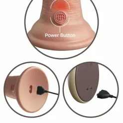 King Cock Realistische Vibrator 2Density 25 Cm 18 King Cock Realistische Vibrator 2Density 25 Cm -Clitoris Vibrators Verkoop 22709 skin 08