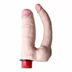 Doc Johnson Vibrator Natural Double Penetrator