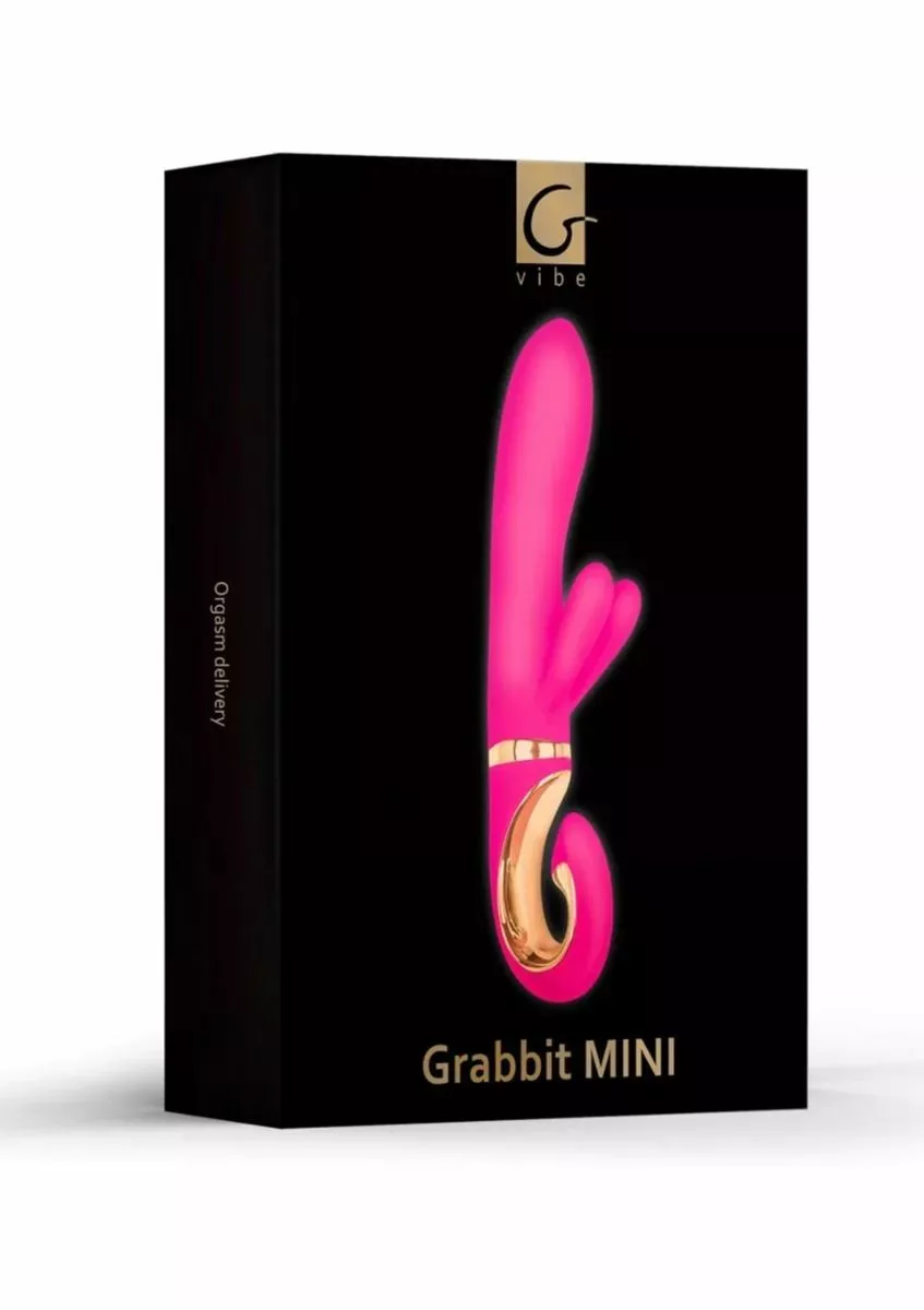 G-Vibe Vibrator Grabbit Mini - Roze 4 G-Vibe Vibrator Grabbit Mini - Roze - Afbeelding 2