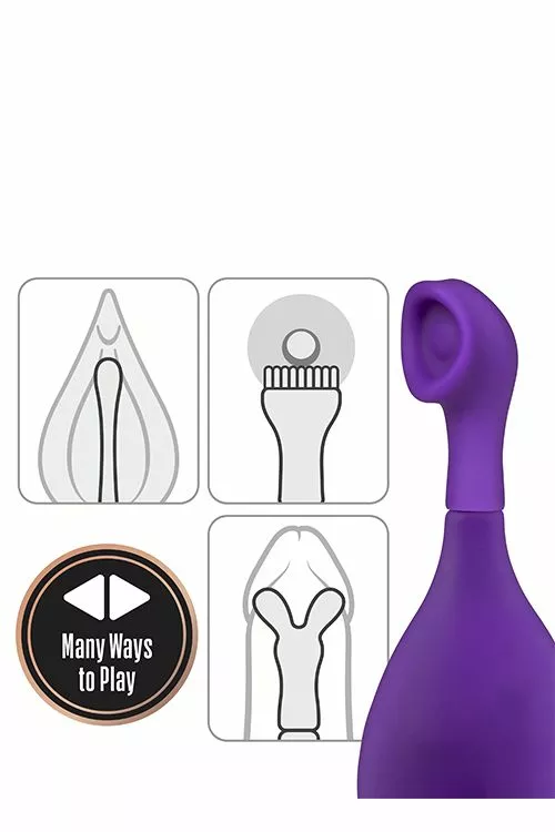 Blush Clitoris Vibrator Lush Juna - Paars 6 Blush Clitoris Vibrator Lush Juna - Paars - Afbeelding 4