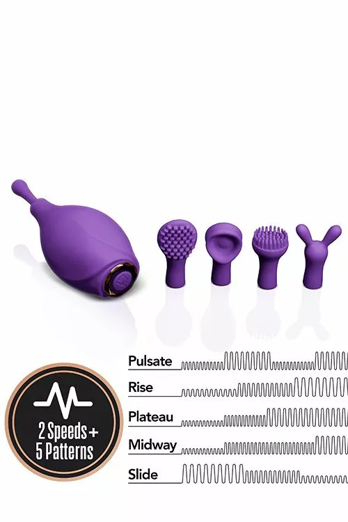 Blush Clitoris Vibrator Lush Juna - Paars 9 Blush Clitoris Vibrator Lush Juna - Paars - Afbeelding 7