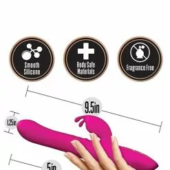 Blush Stotende Vibrator Met Clitoris Stimulatie - Kira -Clitoris Vibrators Verkoop 331532 4