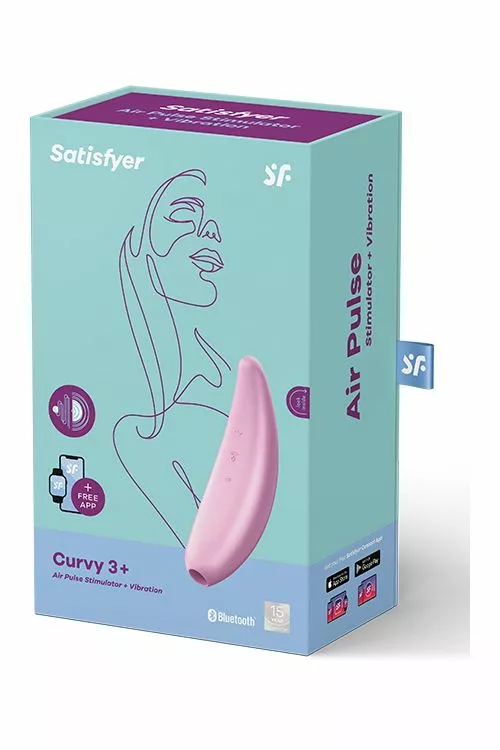 Satisfyer Curvy 3+ Roze 9 Satisfyer Curvy 3+ Roze - Afbeelding 7