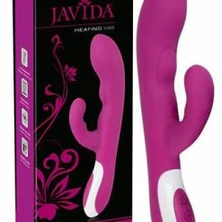 Javida Paarse Vibrator Met Opwarmfunctie