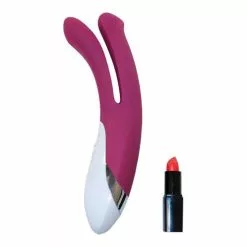 Mystim Siliconen Dubbele Vibrator - Paars (OP=OP) -Clitoris Vibrators Verkoop 46852 4