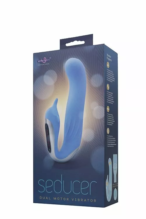 Seven Creations Dolfijn Vibrator Met Dubbele Motor 4 Seven Creations Dolfijn Vibrator Met Dubbele Motor - Afbeelding 2