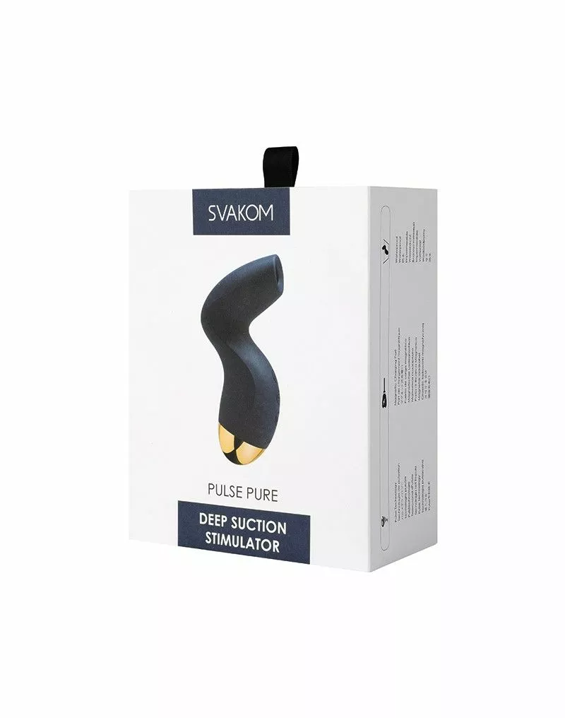 Svakom Clitoris Stimulator Pulse Pure - Blauw 4 Svakom Clitoris Stimulator Pulse Pure - Blauw - Afbeelding 2