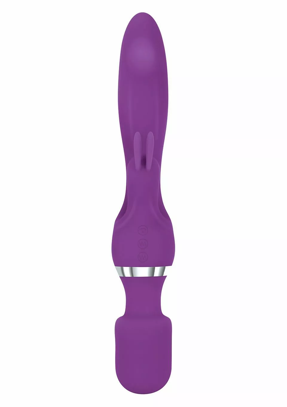 Adam & Eve G-motion Rabbit Wand - Paars 4 Adam & Eve G-motion Rabbit Wand - Paars - Afbeelding 2