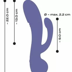 AWAQ.U Dubbele Vibrator - Paars 23 AWAQ.U Dubbele Vibrator - Paars -Clitoris Vibrators Verkoop awaq.u vibrator 4 paars 11