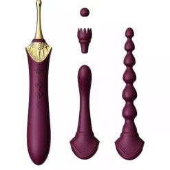 ZALO Bess 2 Verwarmende Clitoris Massager Met 4 Opzetstukken - Paars 10 ZALO Bess 2 Verwarmende Clitoris Massager Met 4 Opzetstukken - Paars -Clitoris Vibrators Verkoop bess 2 verwarmende clitoris massager met 4 opzetstukken 3