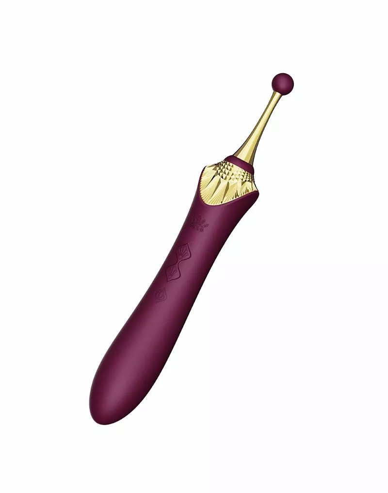 ZALO Bess 2 Verwarmende Clitoris Massager Met 4 Opzetstukken - Paars 6 ZALO Bess 2 Verwarmende Clitoris Massager Met 4 Opzetstukken - Paars - Afbeelding 4
