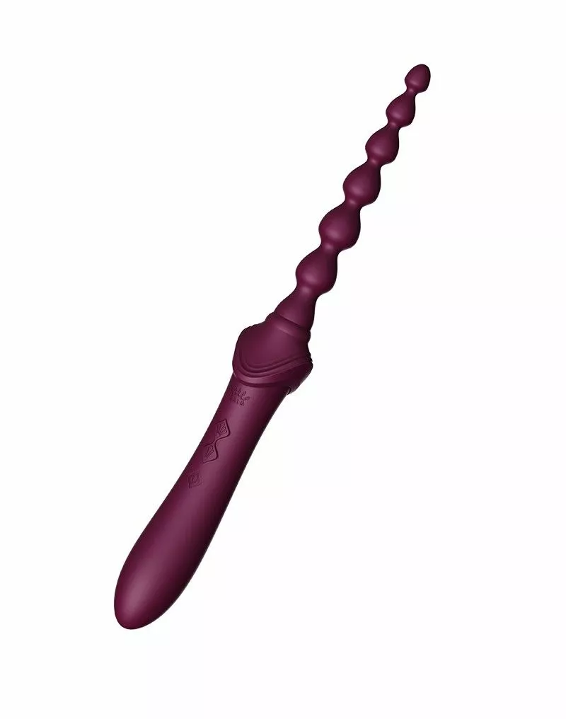 ZALO Bess 2 Verwarmende Clitoris Massager Met 4 Opzetstukken - Paars 8 ZALO Bess 2 Verwarmende Clitoris Massager Met 4 Opzetstukken - Paars - Afbeelding 6