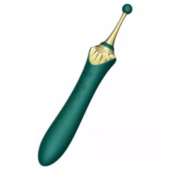 ZALO Bess 2 Verwarmende Clitoris Massager Met 4 Opzetstukken - Groen -Clitoris Vibrators Verkoop bess 2 verwarmende clitoris massager met 4 opzetstukken groen 5