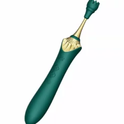 ZALO Bess 2 Verwarmende Clitoris Massager Met 4 Opzetstukken - Groen -Clitoris Vibrators Verkoop bess 2 verwarmende clitoris massager met 4 opzetstukken groen 6