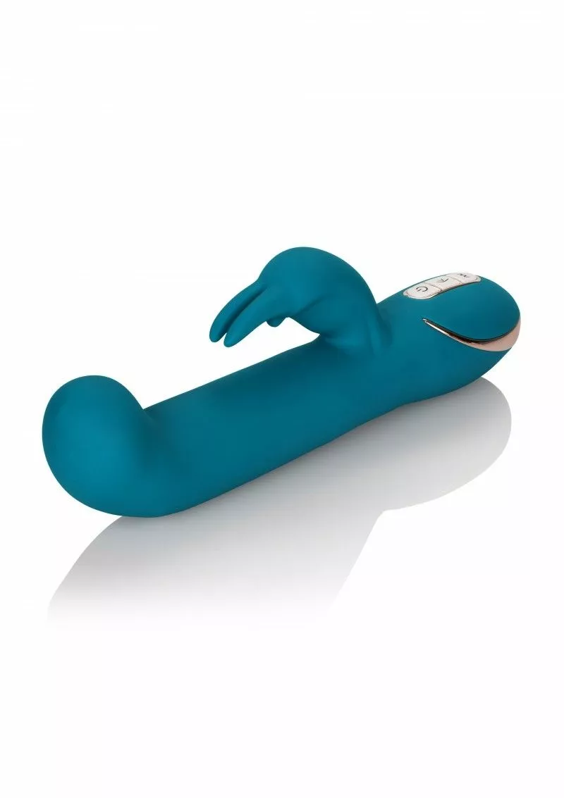 California Exotic Blauwe G-spot Rabbit Vibrator 5 California Exotic Blauwe G-spot Rabbit Vibrator - Afbeelding 3